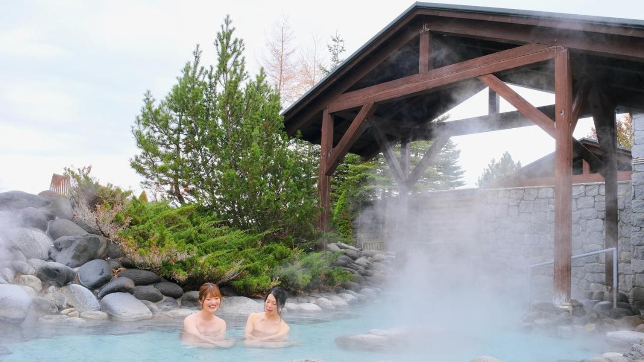 Morinoyu Hotel Hanakagura Asahikawa Buitenkant foto